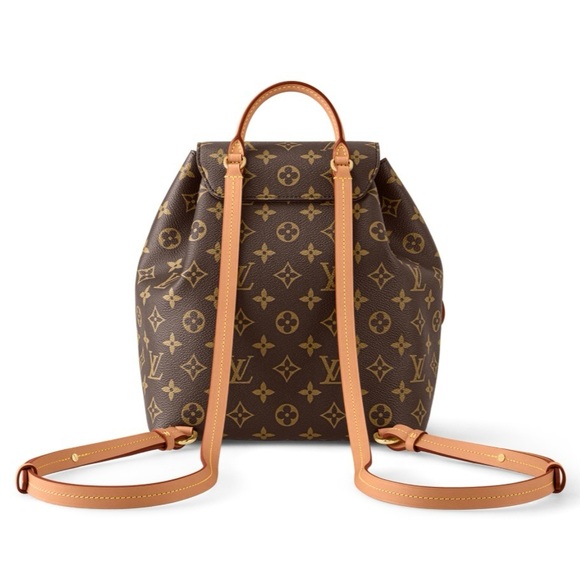BRAND NEW Louis Vuitton Montsouris PM Monogram Canvas Leather Backpack Bag - Picture 3 of 4